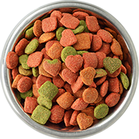 colores de alimentos para mascotas