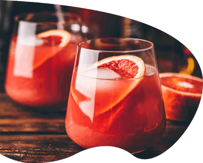 blood orange cocktail