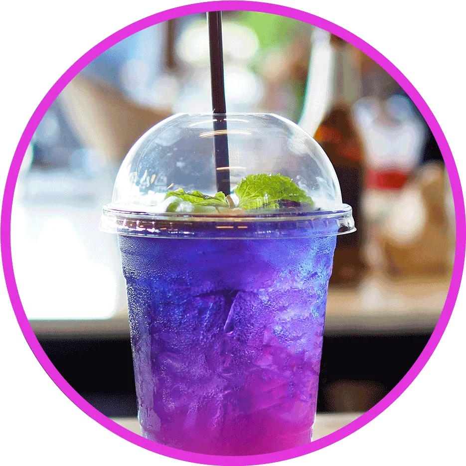 purple slushie