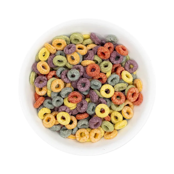 Rainbow Medley Hoops Cereal